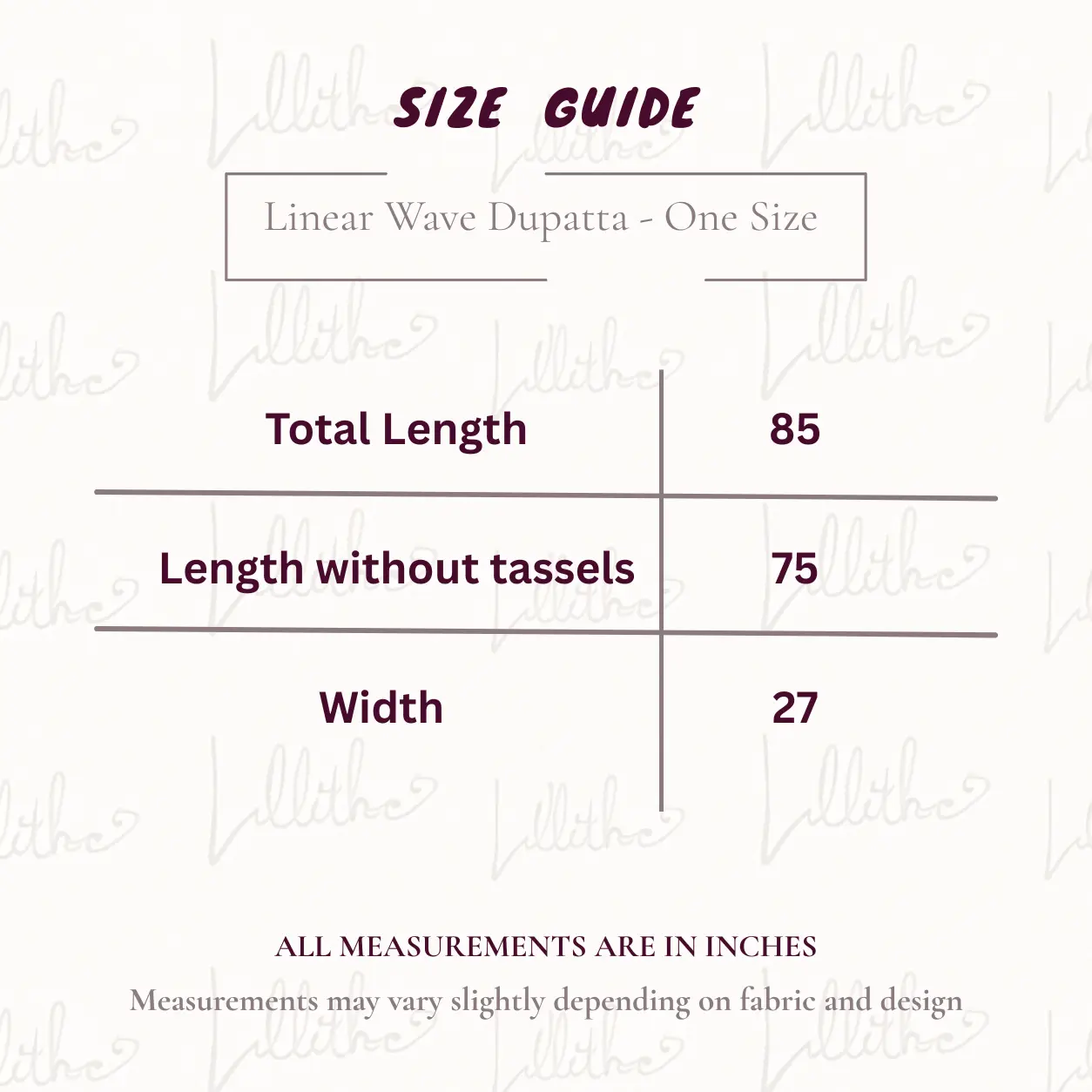 Off-white Linear Wave Dupatta in viscose knit with grey wave line print and tassels, draped for display – Lillithe